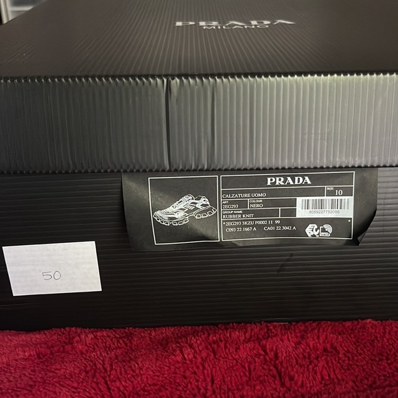 🗣️ SELLING PRADA MILANO CALZATURE UOMO STYLE CLOUDBUST THUNDER SNEAKERS 🗣️ - Picture 12 of 12
